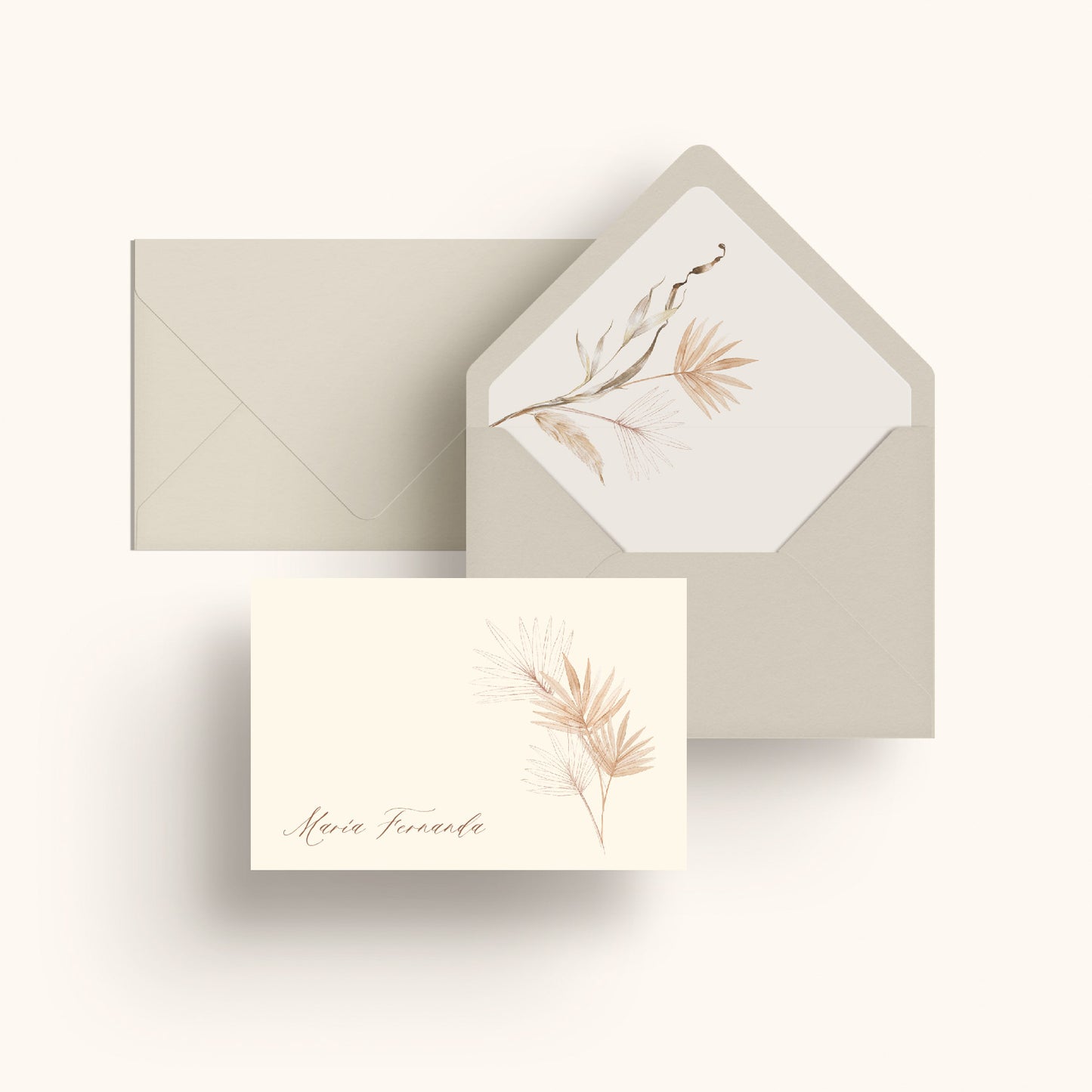 Set de Thank you notes    Boho Chic