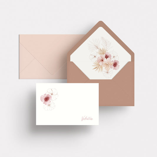 Set de Thank you notes Boho Flowers